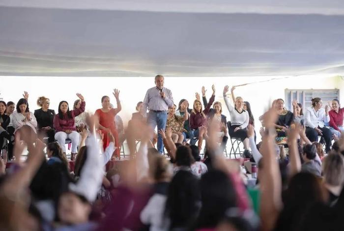 Las mujeres son las protagonistas de la transformación y del Plan Michoacán: Morón