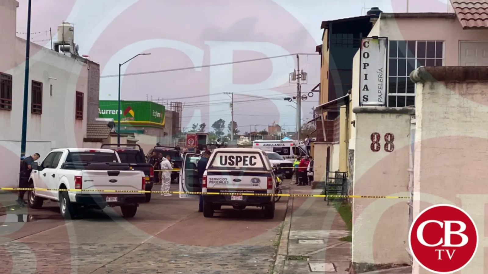 Le balean la cara a un hombre en Arkos San Pedro