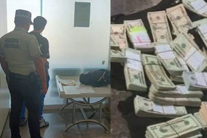 Le incautan un millón de pesos a hombre en aeropuerto de Uruapan; no pudo comprobar la procedencia