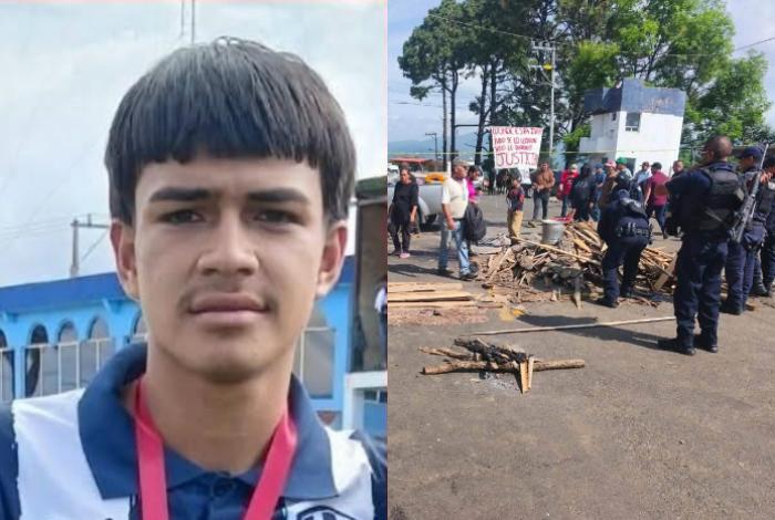 Levantan bloqueo en la carretera Acuitzio-Villa Madero; continúa búsqueda de Iván Pérez Chávez, de 16 años