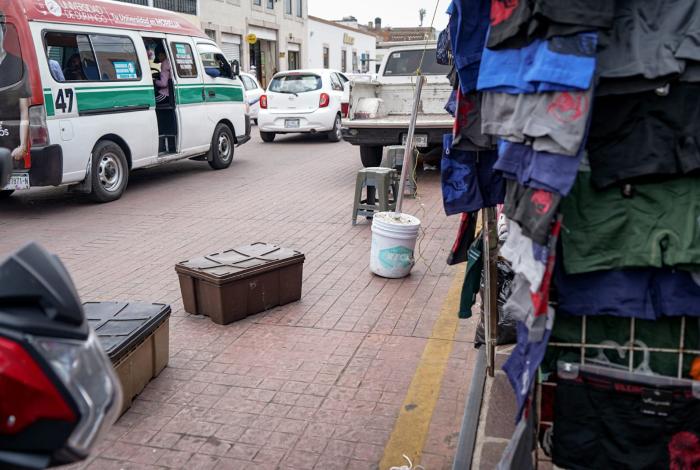 Liberan espacios de estacionamiento y áreas peatonales, en Morelia