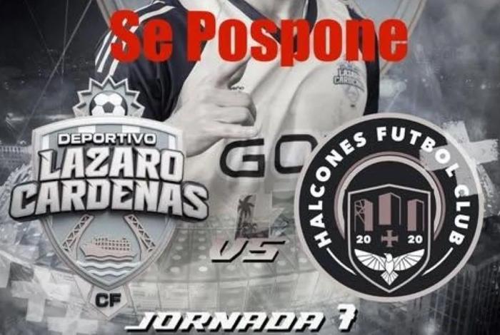 Liga TDP suspende el duelo Halcones de Uruapan vs Deportivo Lázaro Cárdenas