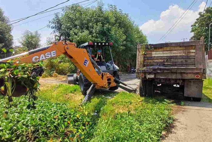 Limpieza de ríos y drenes, trabajo permanente del Gobierno de Morelia: Netzahualcóyotl Vázquez