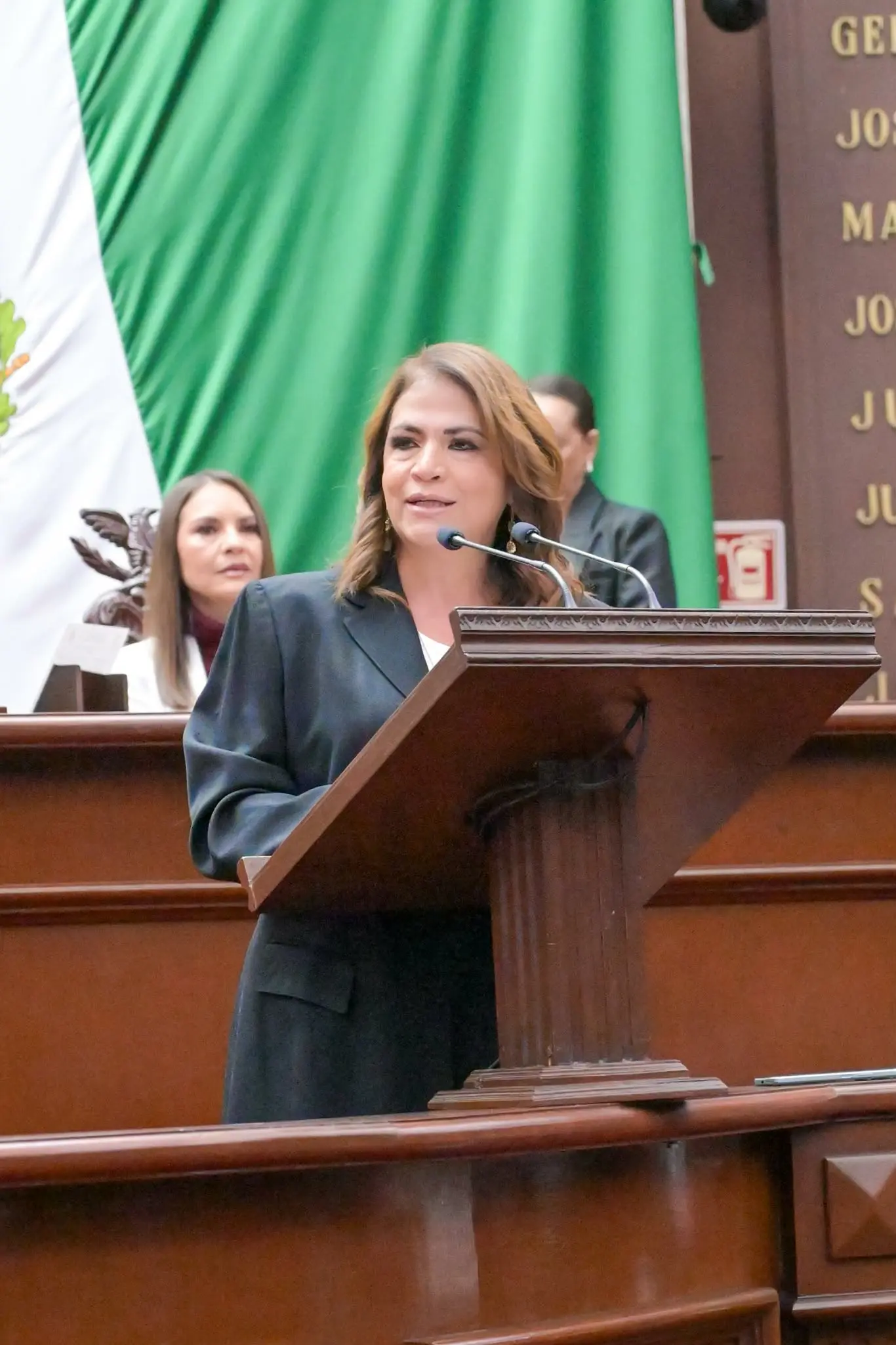 Llama Fabiola Alanís desde el Congreso de Michoacán a no regatear el apoyo al Plan Michoacán