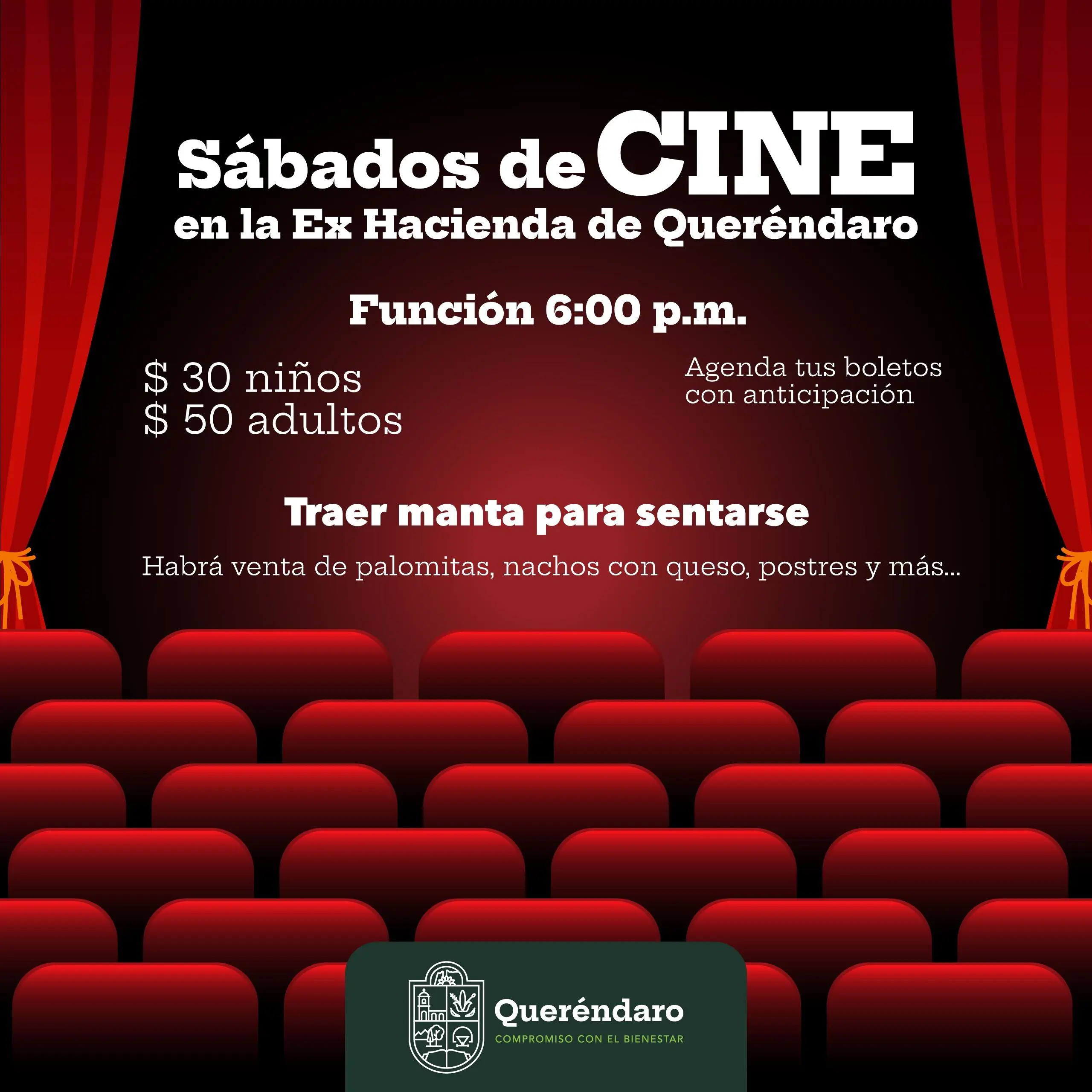 Llega el cine a Queréndaro con “Son de Cine”, una nueva experiencia familiar
