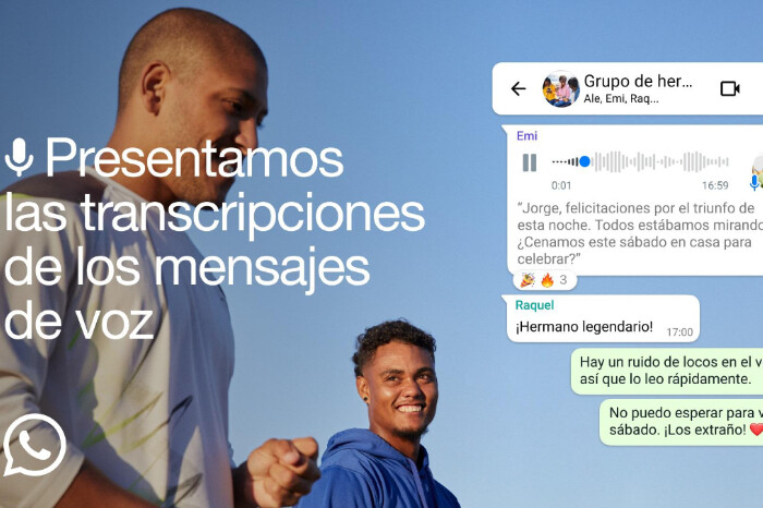 Llega la transcripción de mensajes de voz a WhatsApp como nueva actualización