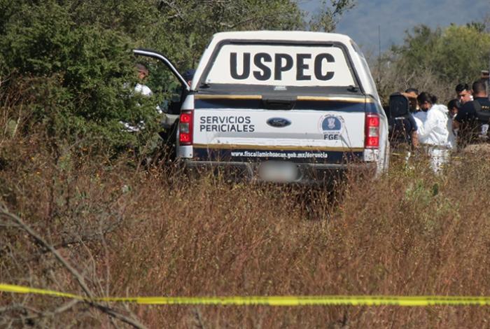Localizan a un hombre ejecutado en la colonia Jardines de Atimapa, en Apatzingán