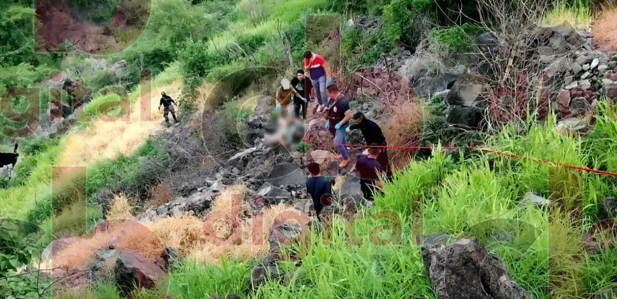 Localizan cadáver en un estanque de Lázaro Salto