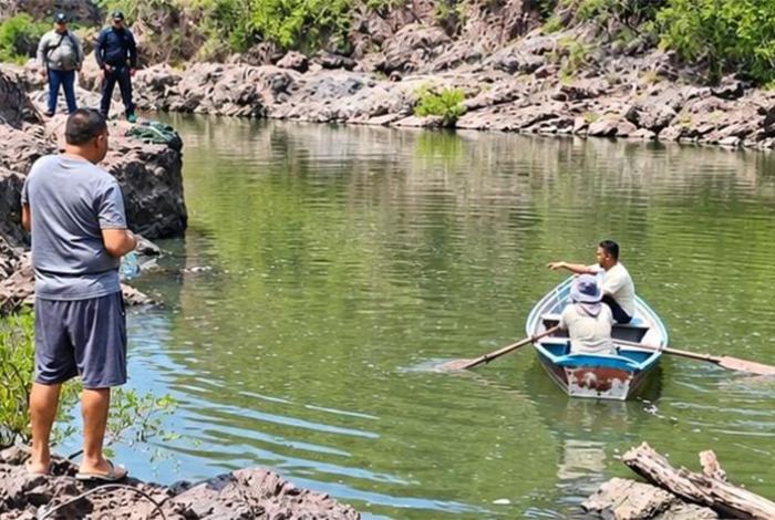 Localizan cuerpo de un menor en presa de Nueva Italia tras más de 24 horas de búsqueda