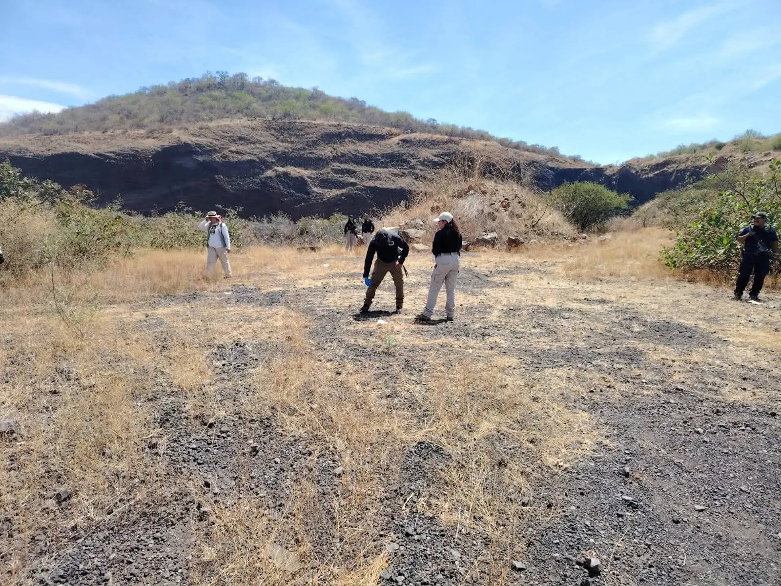 Localizan nueve cráneos en jornadas de búsqueda de desaparecidos en Jacona