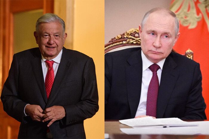 López Obrador dice que México no detendrá a Putin si acude a la investidura de Sheinbaum