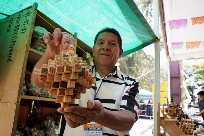 Los rompecabezas y juguetes didácticos, una de las pocas novedades del Festival Michoacán de Origen