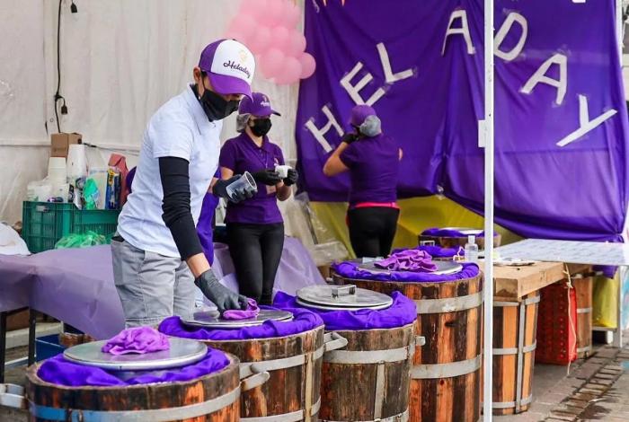 Último día del Festival de la Nieve de Pasta en Zacapu, te esperan más de 60 sabores