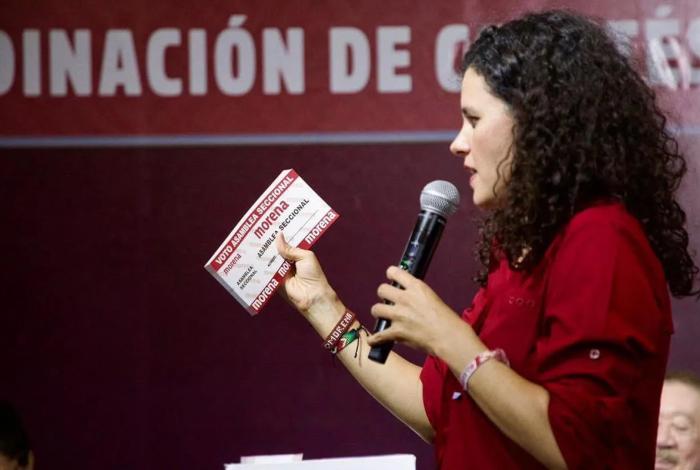 Luisa María Alcalde insta a morenistas a evitar ostentación