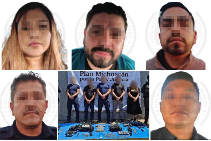 "Manifestantes pidiendo la liberación de funcionarios de Chavinda marca presencia de grupos delictivos"