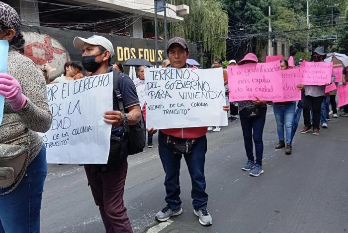 Marcha contra la gentrificación en CDMX: Brugada pide se realice pacíficamente