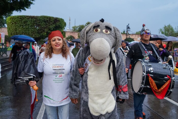 Marchan de nuevo en contra de reforma judicial