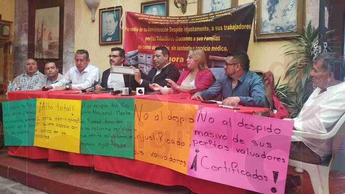 Más de 390 trabajadores despedidos sin justificación a nivel nacional por Nacional Monte de Piedad