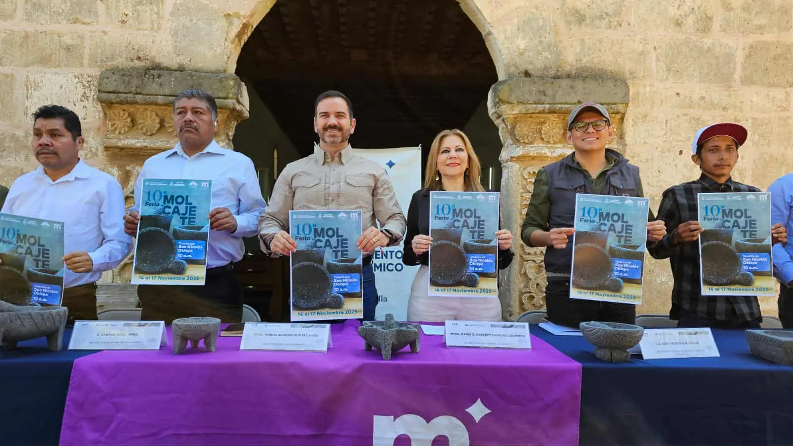 Más de 8 mil artesanías estarán ofreciendose en la 10ª Feria del Molcajete de San Nicolás Obispo