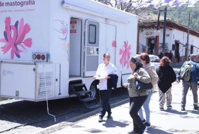 Mastografías gratuitas llegan a 7 municipios con unidades móviles: SSM