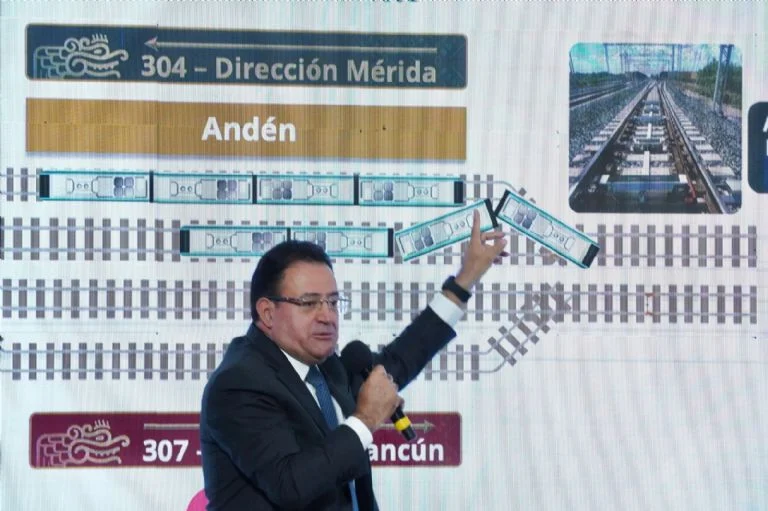 Menciona Director del Tren Maya sobre el accidente de ayer: “Fue un percance de vía, no un descarrilamiento”