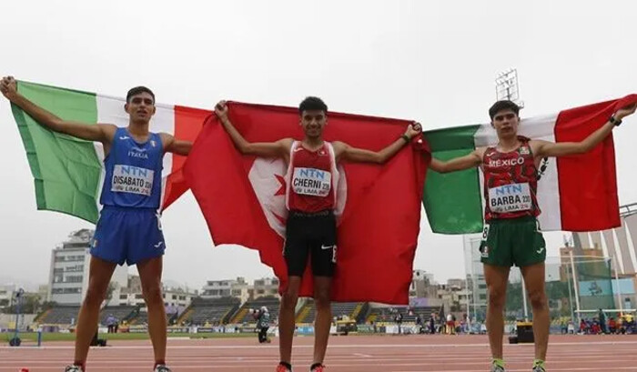 México celebra la plata en el Mundial de Atletismo sub 20