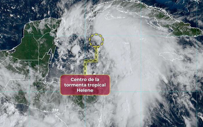 México en alerta por la Tormenta Tropical “Helene”