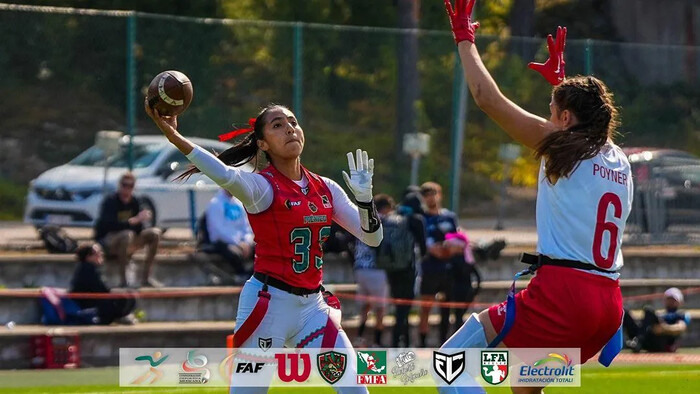 México Femenil Brilla en el Mundial de Flag Football