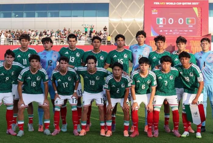 México goleado y eliminado del Mundial Sub-17 Qatar 2025