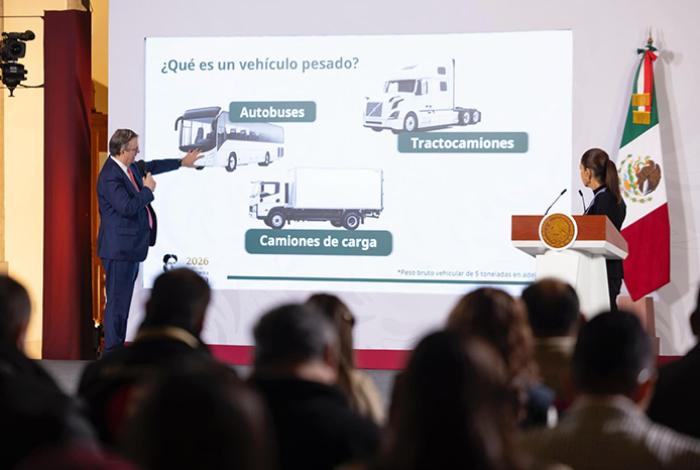 México lanza plan para acelerar renovación del transporte pesado con atractivo incentivo fiscal