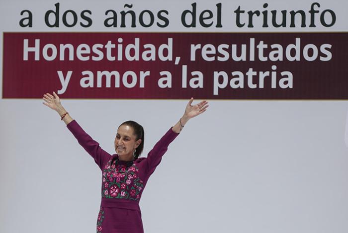 México no acepta injerencias extranjeras, advierte Claudia Sheinbaum en informe nacional