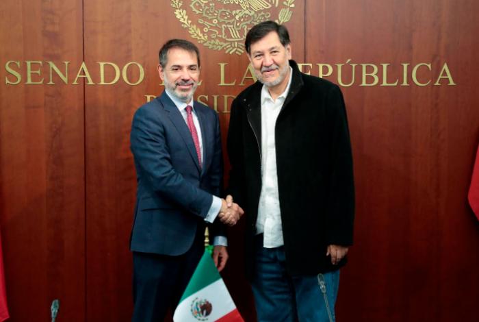 México quiere superar "toda controversia" con España, afirma Gerardo Fernández Noroña