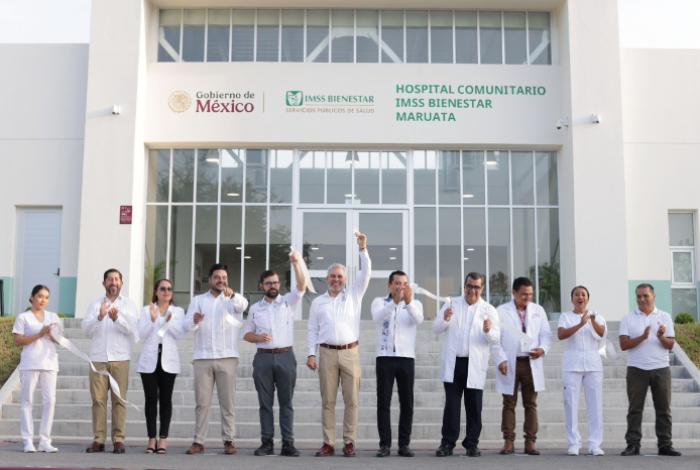 Michoacán fortalece atención médica con tecnología de punta y nuevos hospitales: Bedolla