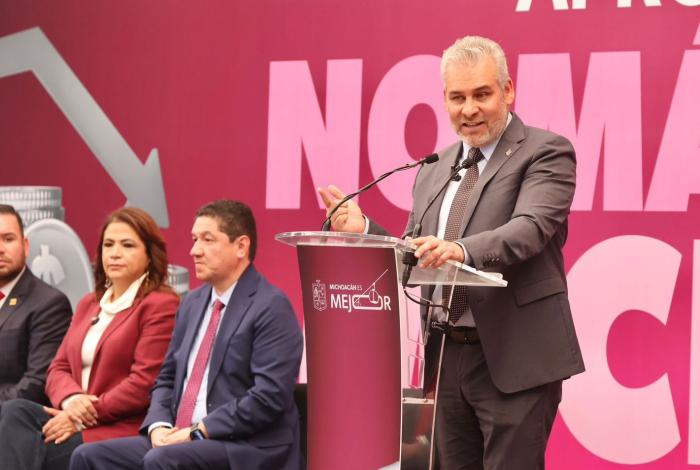 Michoacán hace historia con reforma que prohíbe contratación de deuda pública: Bedolla