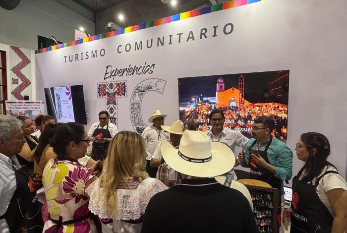 Michoacán lidera el modelo de turismo comunitario en el Tianguis Turístico
