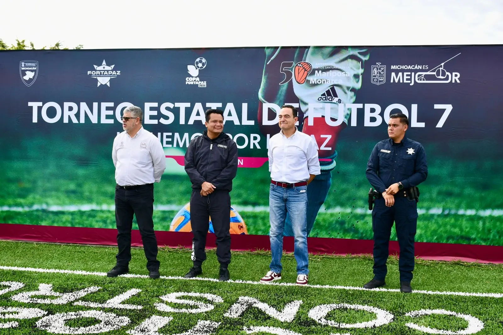 Michoacán recupera espacios públicos con torneo de fútbol: SESESP