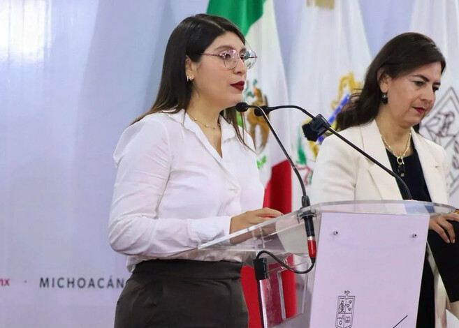 Michoacán, referente nacional por baja impunidad en delitos contra mujeres: Alejandra Anguiano