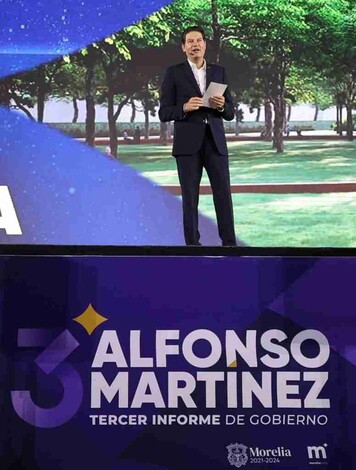 Michoacán se nota porque Morelia brilla más: Alfonso Martínez