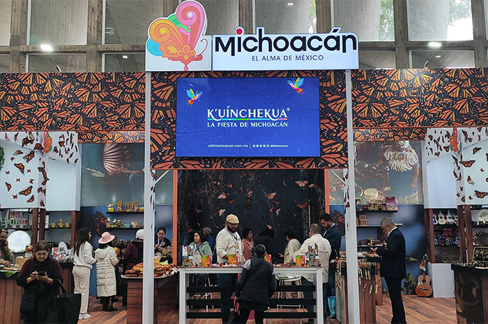 Michoacán se promueve por tercer año consecutivo en la Feria de León