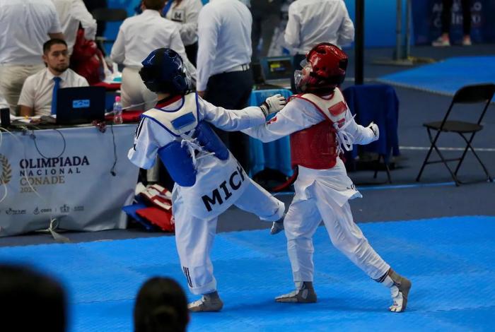 Michoacán suma 5 medallas más en taekwondo en la Olimpiada Nacional 2025: Cecufid