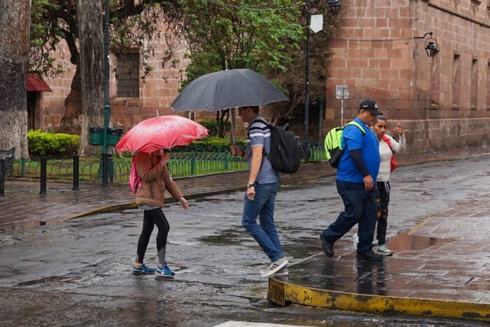 Michoacán tendrá un inicio de semana lluvioso