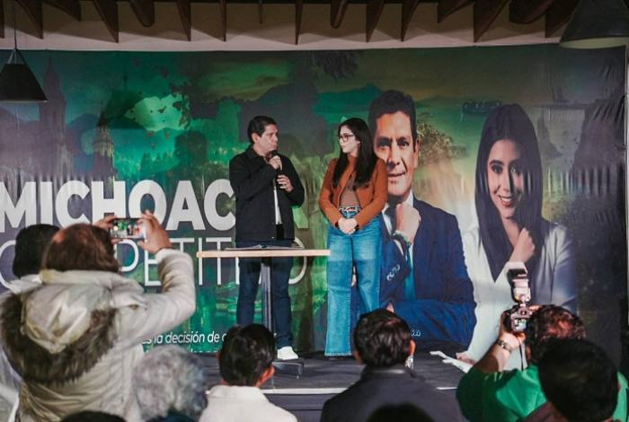Michoacán tiene todo el potencial para ser competitivo, afirma el diputado federal Núñez en Ario