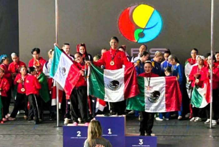 Michoacana obtiene medalla de bronce en Campeonato Mundial de Pole Sports en Costa Rica