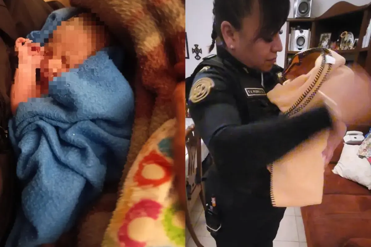 Mientras paseaba a su perro, joven encuentra a recién nacida abandonada en plena vía pública