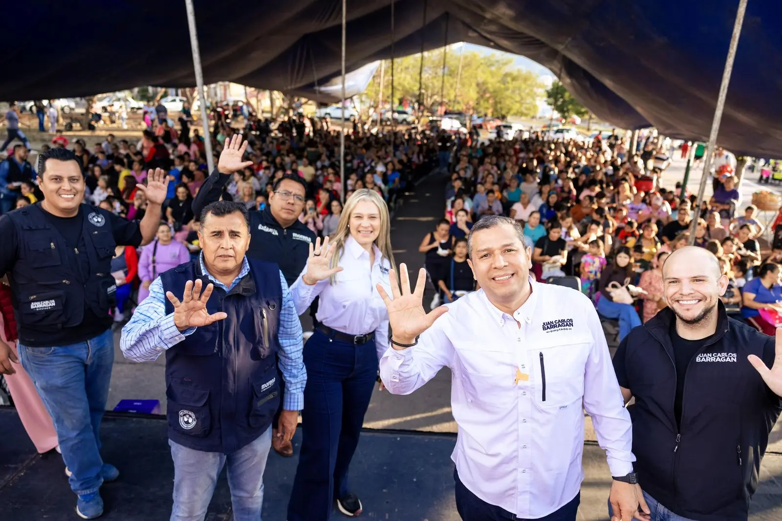 Miles de mamás participan en festejos, Barragán llama a construir una ciudad que las cuide