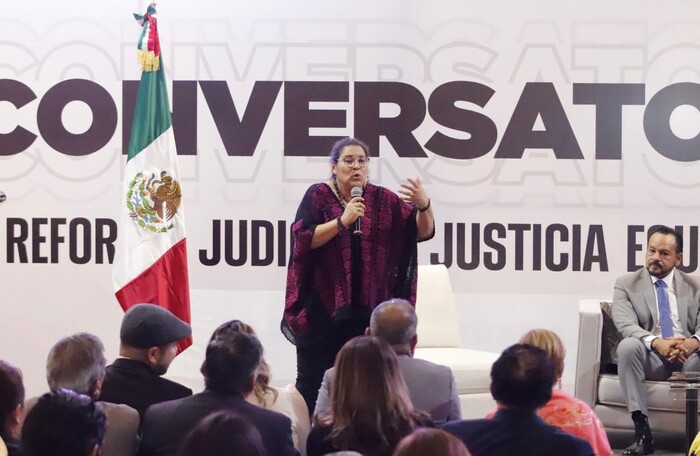 Ministra Lenia Batres respalda iniciativa de Hugo Rangel en pro de Justicia Equiparable en Michoacán