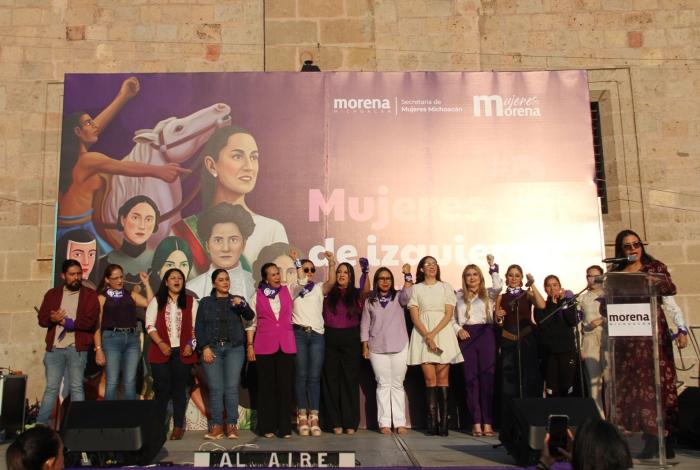 Mireya Aguilar encabeza jornada ‘Mujeres de izquierda y transformadoras’