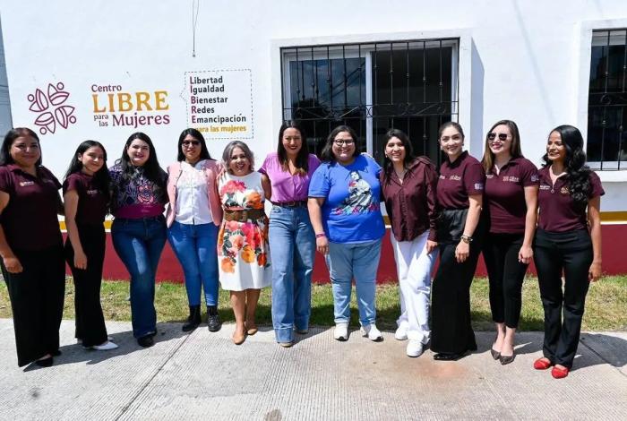 Mónica Valdez inaugura “Centro Libre para las Mujeres” en Zacapu: brindará atención integral y gratuita