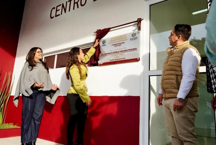 Mónica Valdez Pulido inaugura el Centro de Día para Adultos Mayores en Zacapu