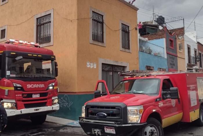 Morelia: cortocircuito provoca incendio en vivienda del Centro Histórico